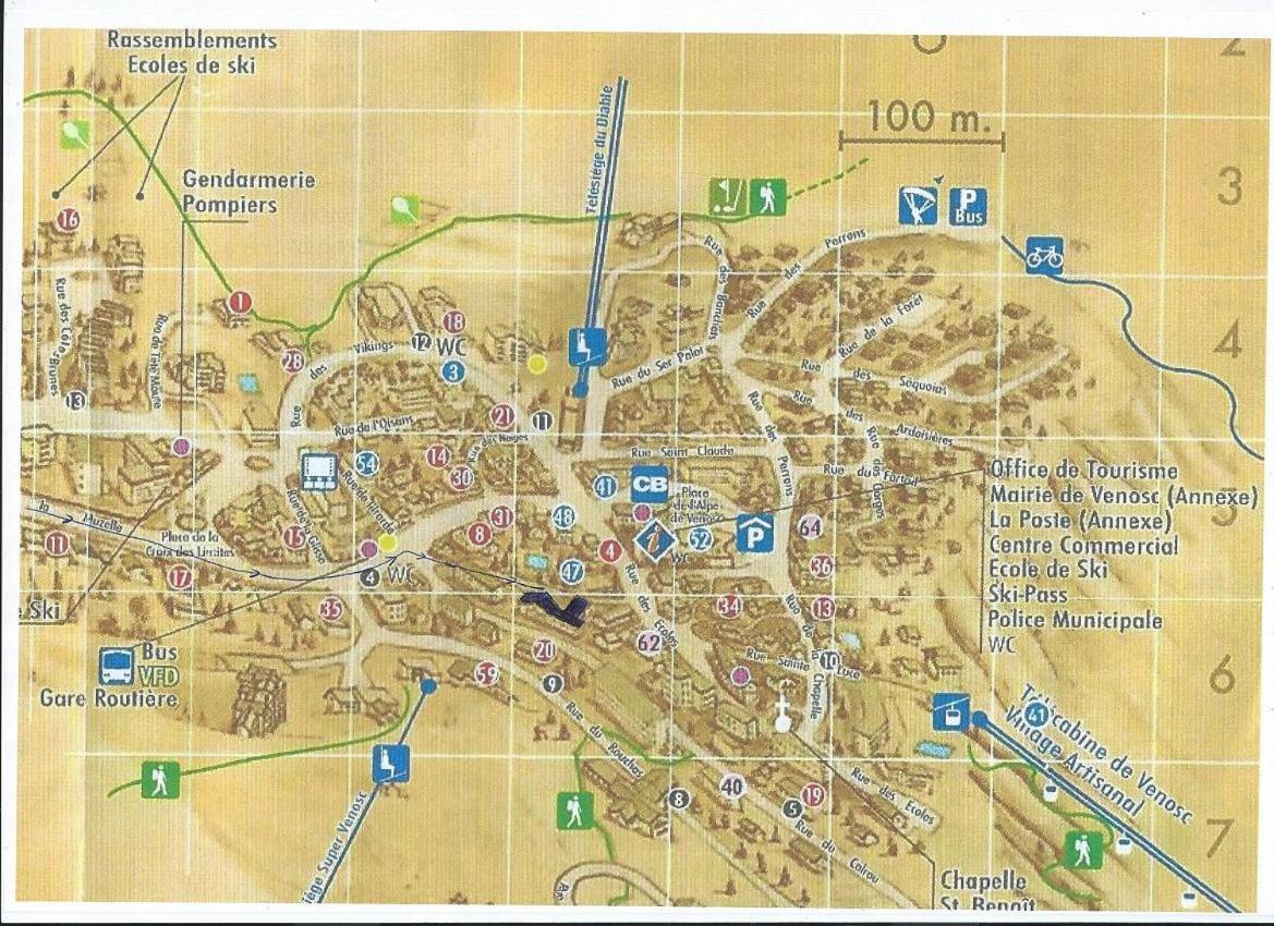 Au Coeur De La Station Apartment Les Deux Alpes Ngoại thất bức ảnh